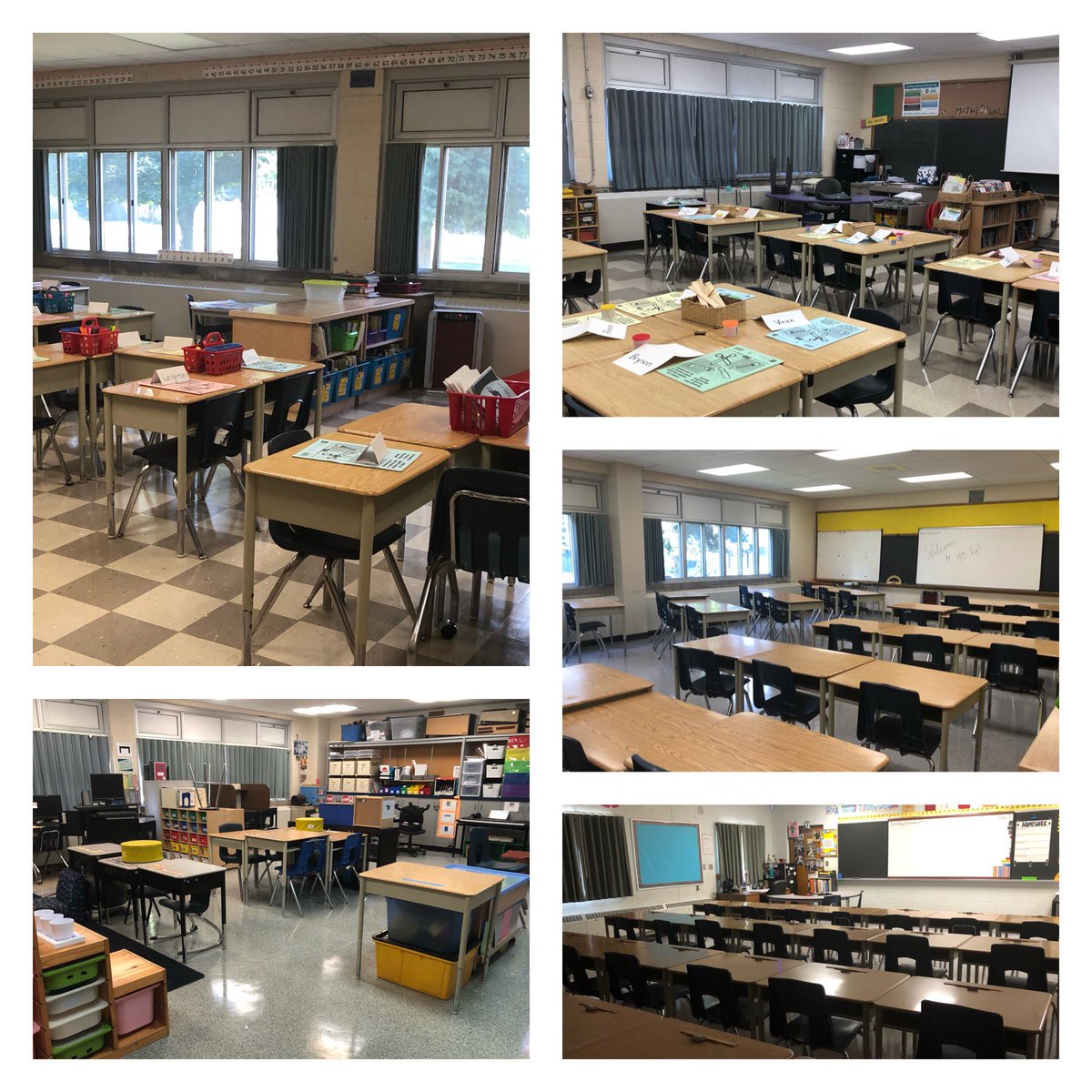 Learning spaces are ready to go. Just need the students. Can’t wait to see you all here on your first day <a href="/PEPanthers/">Princess Elizabeth</a>