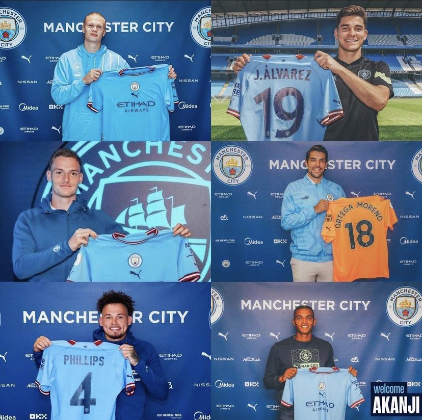 Bursa transfer musim panas #EPL  2022/2023 resmi DITUTUP ⛔

Rekap bursa transfer #ManCity :

➡️Rekrutan : 7
⬅️Penjualan pemain : 20
🔄Peminjaman : 17

Pengeluaran: £134.5M
Pemasukan: £182.7M
💰 Keuntungan: +£48.2M

Puas dengan jendela transfer yang sekarang?