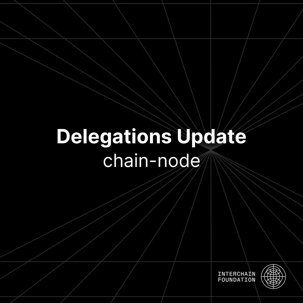 Interchain Foundation tweet media