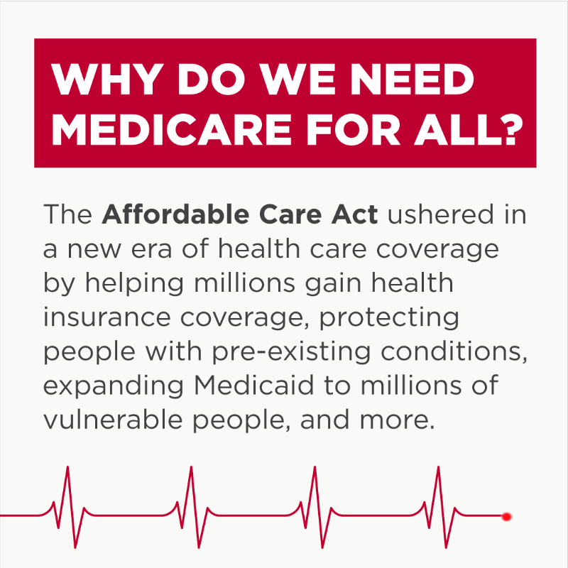 NationalNurses's tweet photo. Nurses know: Our health care system is broken. We need free and guaranteed health care, at the point of service, for every person.