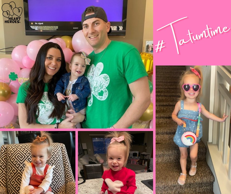 HeartHeroes's tweet image. A heartfelt story of all the emotions associated with a #CHD diagnosis and a family's love that endures. It's time for September's Heart Hero of the Month story... It's #TATUMTIME heartheroes.org/tatumtime/  💗 🍀#HeartHeroes #HHOTM #1in100 #warrior #SHROmaha
