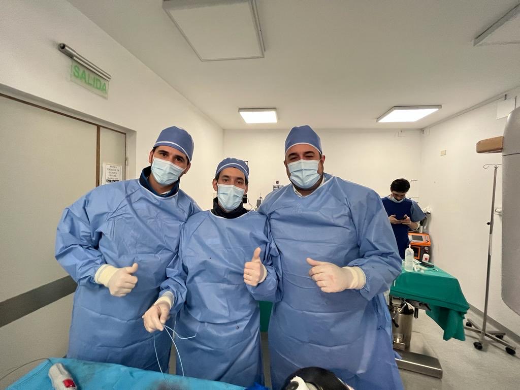 1st TRICVALVE Training at Hospital Italiano de San Justo . Thanks for all the support ⁦<a href="/SiprotecSa/">Siprotec</a>⁩ ⁦