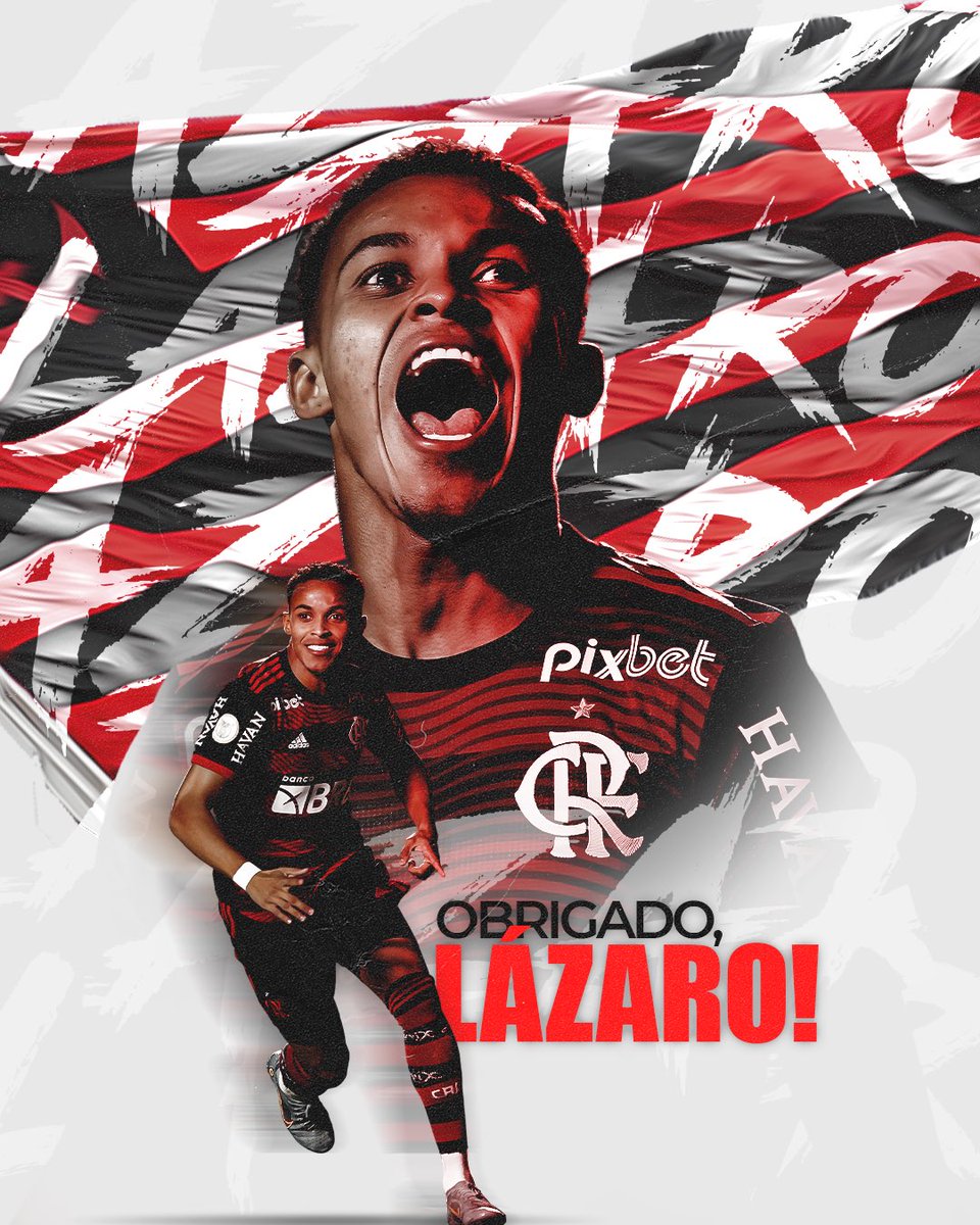 Nosso cria fez história no Mais Querido! Foram mais de 10 anos de dedicação, conquistas, golaços e muita raça. Agora, é hora de voar em terras europeias. Obrigado, Lázaro - ou melhor, ZARIN! A Nação tem você no coração!