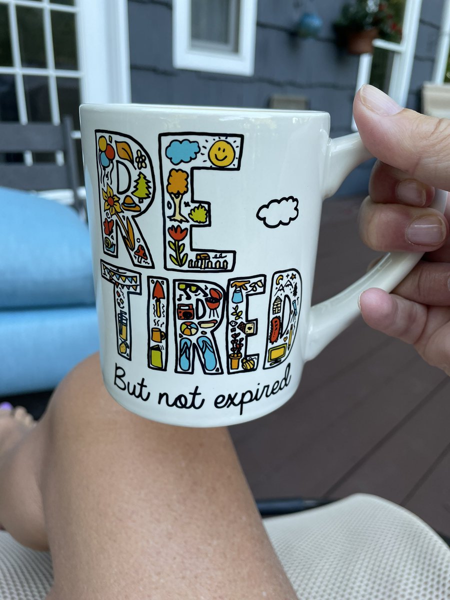lpress1's tweet photo. How was the first day of school? Mine was nice 🥰 #teachers #retired https://t.co/3xfkH2OhfN