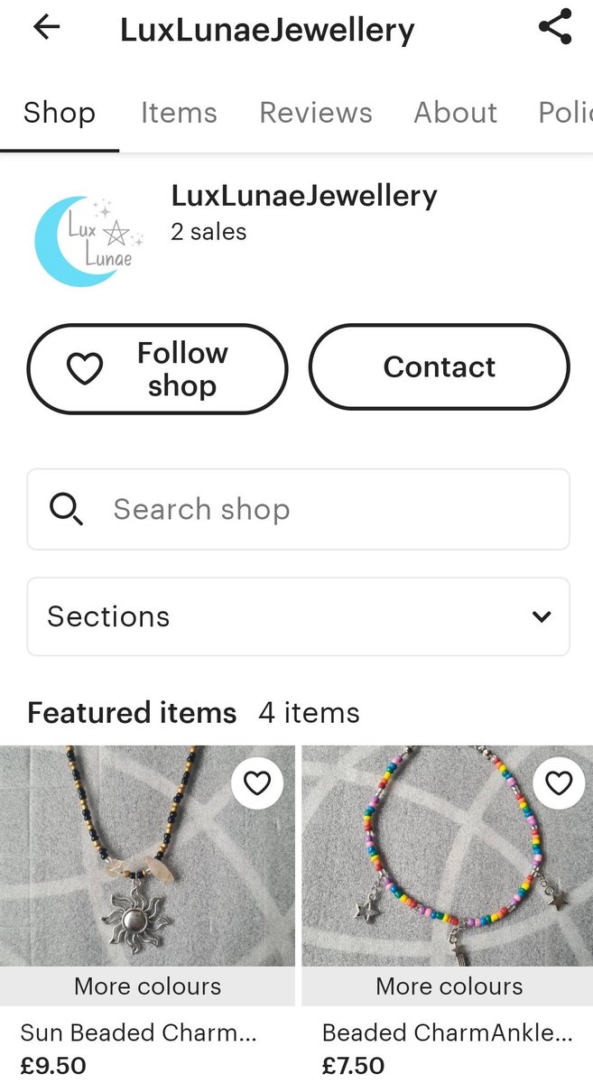M00nlight666's tweet photo. Started my own jewellery shop, would love your support #smallbusiness #witch

https://t.co/mrRLTSYzWl https://t.co/AmbI1pjC0N