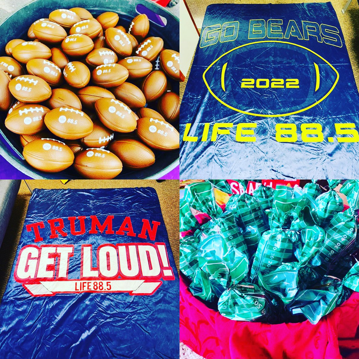 Tomorrow Sept 2 join Life 88.5 for a football tailgate on before @ChrismanBearsFB &amp; <a href="/trumanHSIndep/">Truman High School</a> from 5-7 pm. We’ll have snacks, prizes &amp; more! Details at life885.com.