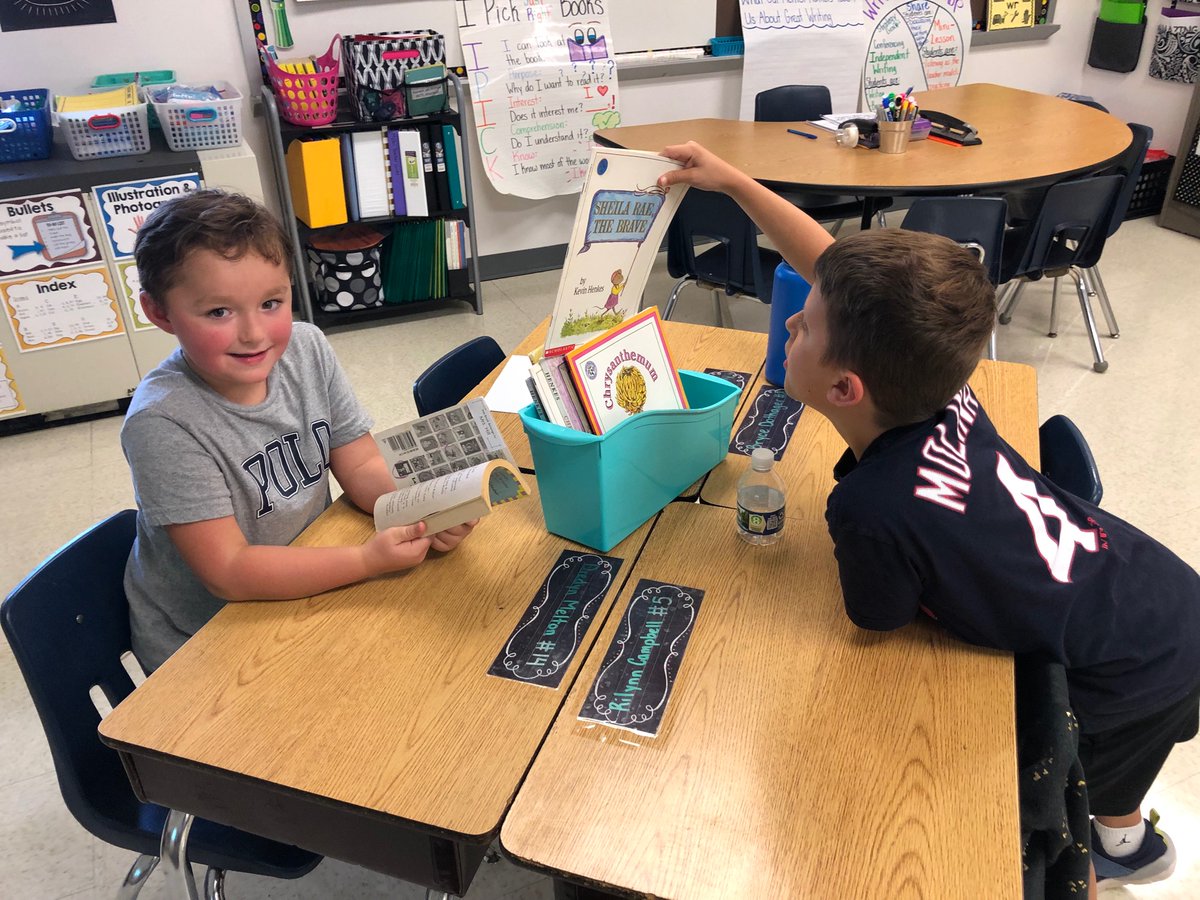 Mrs_Hill1030's tweet photo. Today we learned all about mentor authors! The kiddos got to explore different mentor authors and share what they enjoy most about their writing. Then we listened to a story written by Patricia Polacco during snack timeπ #WeAreDES #ItsAKnightThing @ZumDardenne https://t.co/V0pznLeFlw