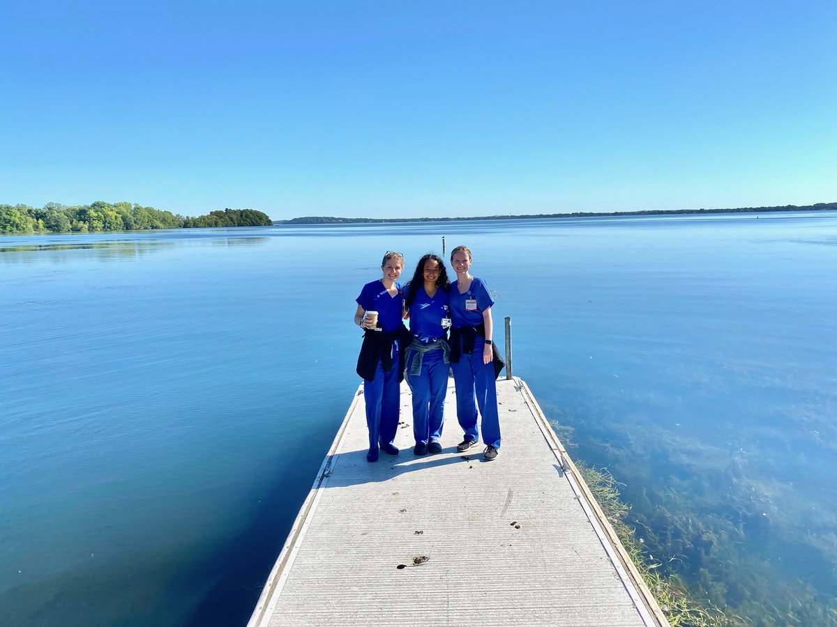 No better start to #STEPtember and #PADawarenessmonth than a post-OR Vascular Surgery team walk around the lake @WiscSurgery! Go support: Vascular.org/STEPtember
