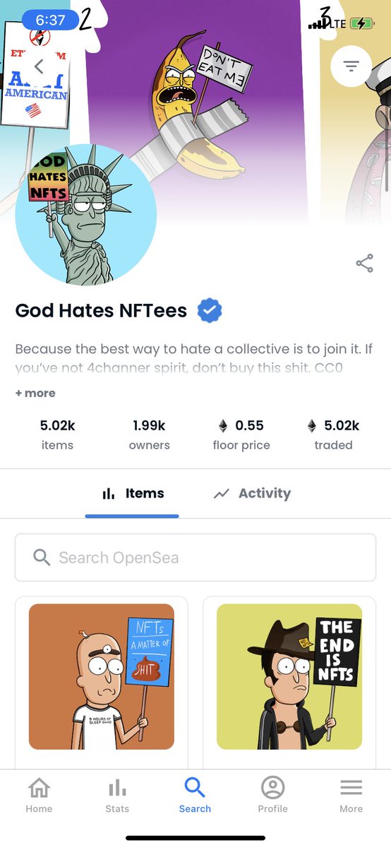 La La La bye bye paperhands 😂 <a href="/GodHatesNFTees/">God Hates NFTs 🐇</a> floor up 83% in less than 24hrs! <a href="/srpeters/"></a> has one of the strongest communities in the #NFTCommunity incoming #69eth