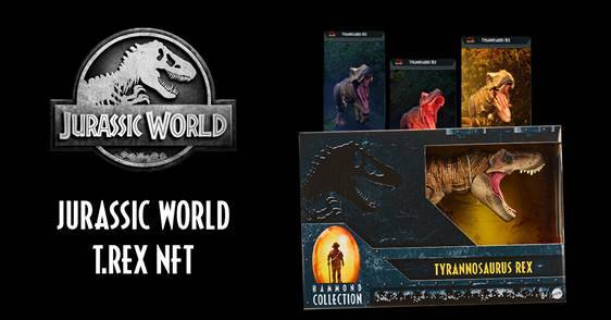 🦖Jurassic World #NFTs are roaring onto the scene and are NOW available to redeem with proof of purchase at select @Target stores across the US!