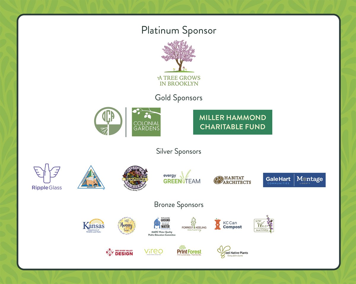 📣It takes a village and that's exactly who we have to make the Plan It Native Landscapes Conference a success! 🌱 A huge thank you to all our sponsors for their support and confidence! 🫶 ONLY 12 MORE DAYS!

Register today! planitnative.org