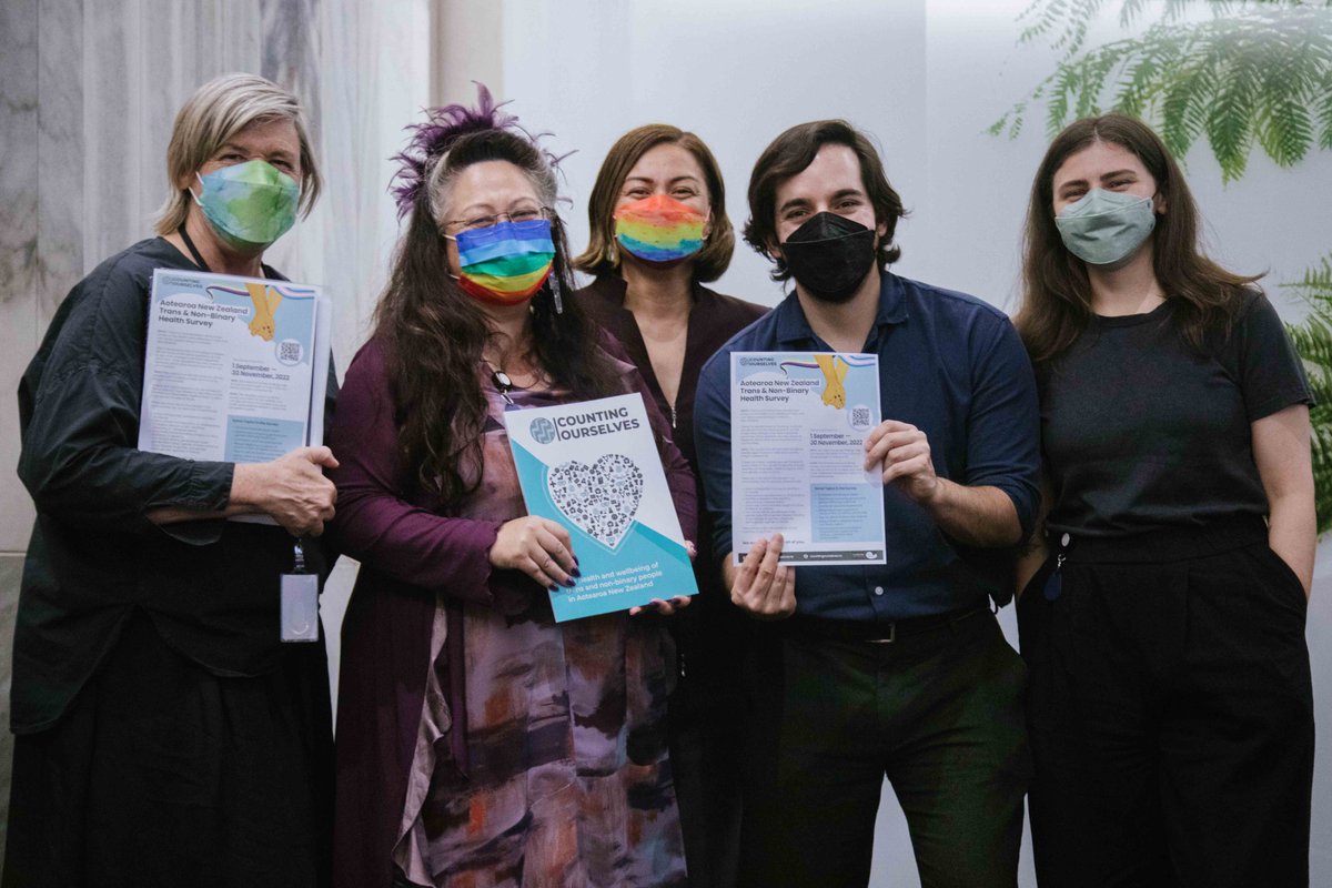 NZGreens's tweet photo. #CountingOurselves @TransSurveyNZ is live, an important opportunity to measure improvements & ongoing challenges for the community.
“I hope many Māori who are trans or non-binary will bring your voice to this updated survey to help rebuild the Whare Takatāpui.” @EKerekere
🏳️⚧️💚 https://t.co/MQlrr1Wrsp