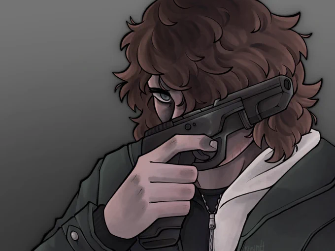 OMG ITS ETHAN WIN- Wait Ranboo?? #ranboofanart #ResidentEvilVillage 