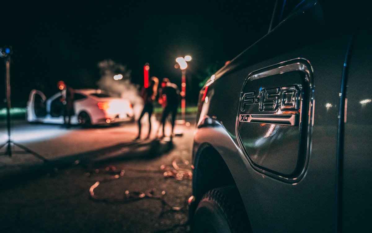 iam_SePark's tweet photo. @Ford  F150 ⚡️Lightning meets 🎥video production.  I got hired by cinematographer @ivan_anhe to use my truck as a mobile generator.  Full behind the scene video VLOG here:
https://t.co/deemzzcFnL https://t.co/tsbnPSL3Dc