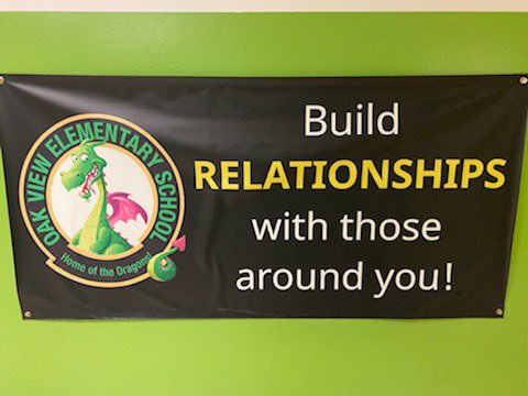 MCPS_RA's tweet photo. We love seeing restorative mindsets imbedded into the fabric of a school. Be the 'I' in 'KIND' #OakviewES https://t.co/oQ1FIOsqEh