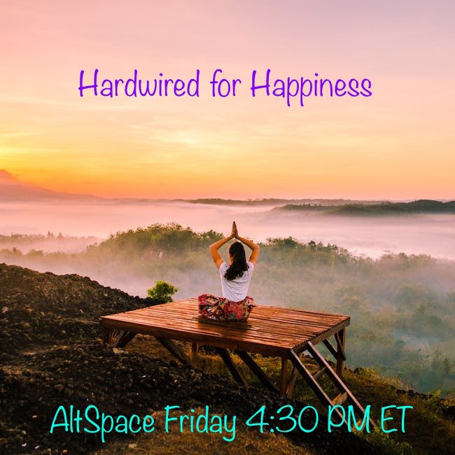 mkristin73's tweet photo. We are hardwired for happiness!
Why do we always notice when things are wrong, but take the the little “right” things for granted?
Come meditate with me in altspace Friday 4:30 PM ET
https://t.co/WF0gO4urT7
#mindfulness #meditation #meditate #Tripp #Evolvr https://t.co/wWi4flmywm
