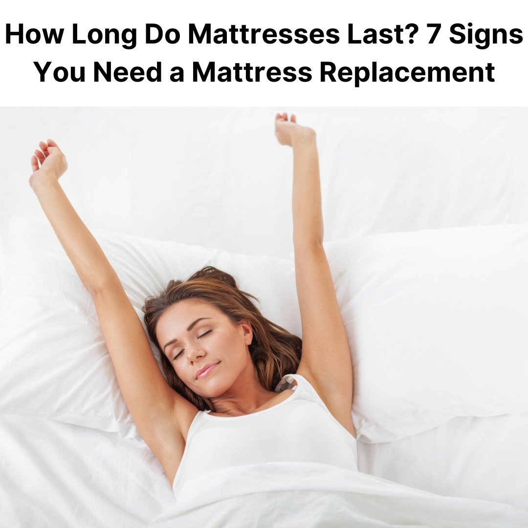 How long do mattresses last? 7 Sings you need a mattress replacement

*Tap the link below to read the full article 

mattressville.ca/blog/7-signs-y…

#mattressreplacemenet #mattresscare #mattress #toronto