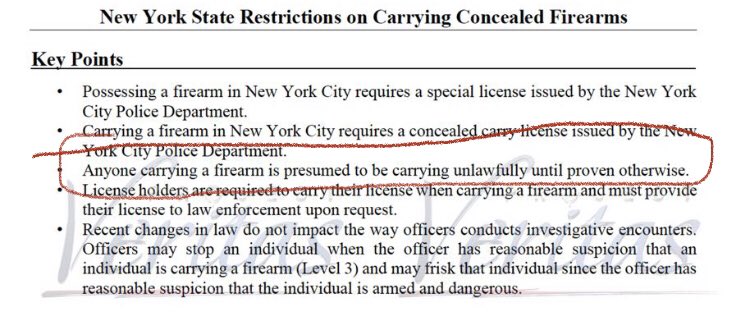 GunOwners's tweet photo. 🚨🚨🚨 Leaked internal memo uncovered by Project Veritas shows that Governor Hochul in New York has told police that “anyone carrying a firearm is presumed to be carrying unlawfully until proven otherwise.” https://t.co/2MwYqT6KrW