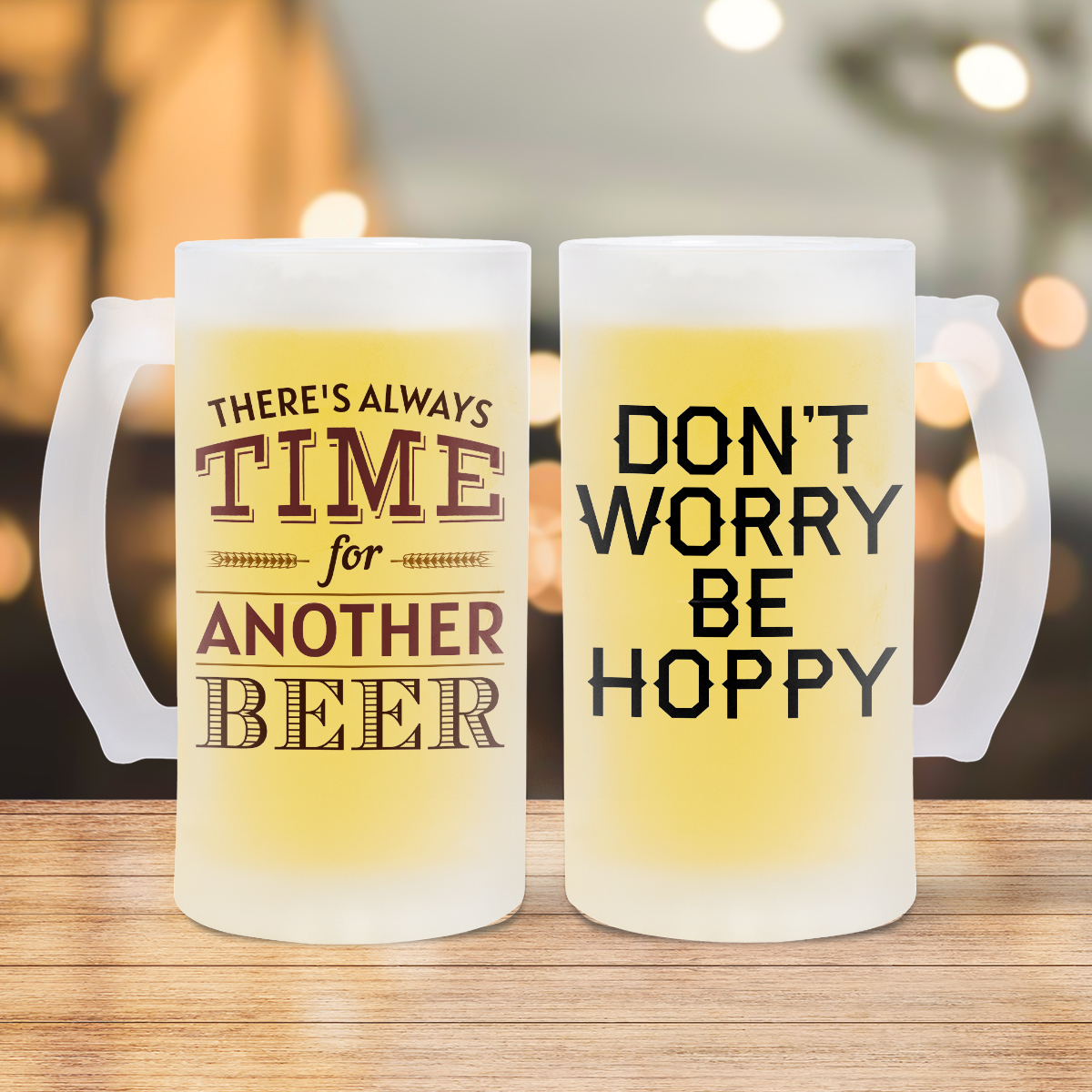 We are in a hoppy place right now... because it's #NationalBeerLoversDay. 
Celebrate this brew-tiful day with your personalized beer mug. 🍻
bit.ly/3CRjMIc