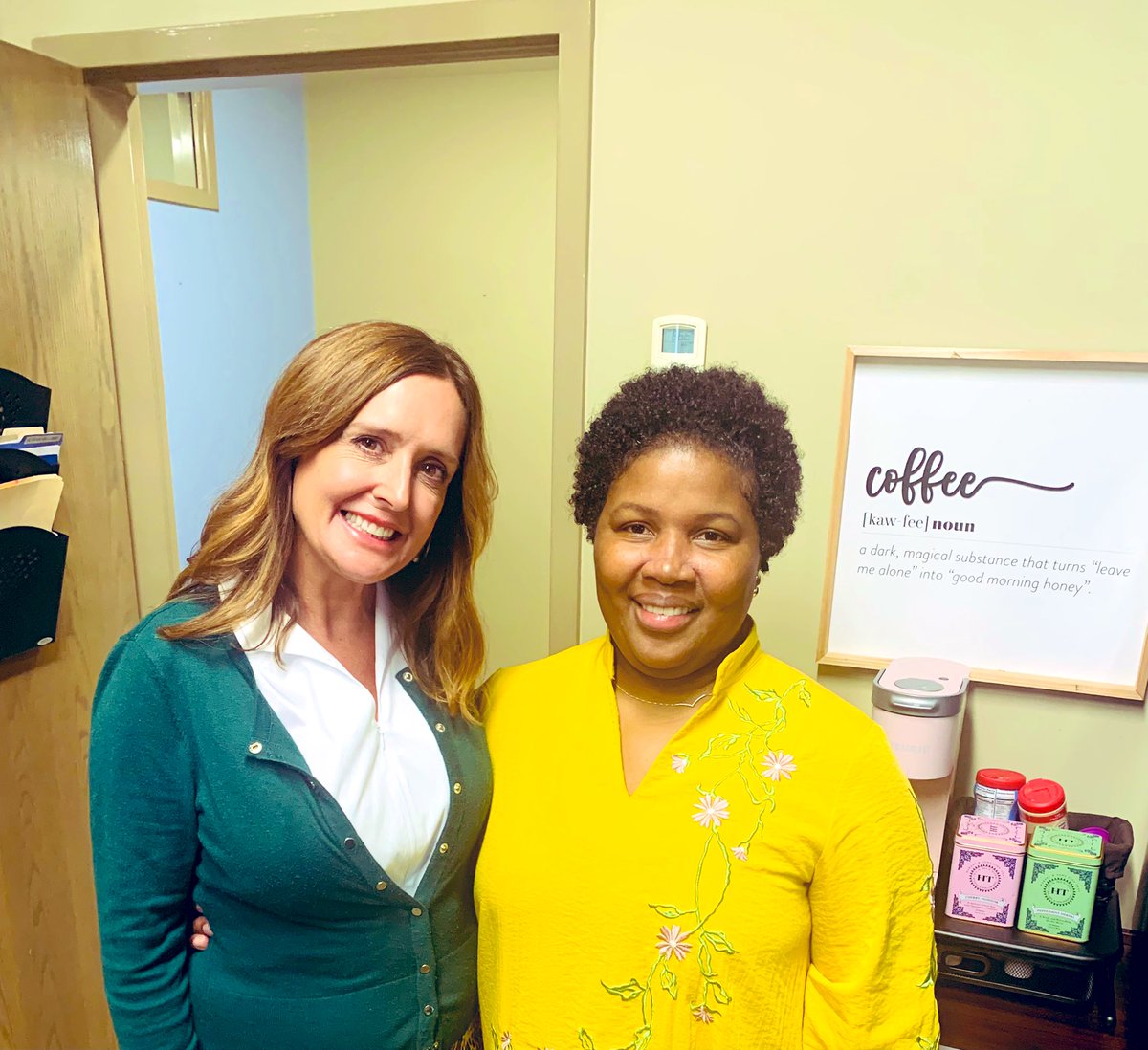 PrincipalDynami's tweet photo. Thank you CAO Cheryl Smith and Superintendent Ken Dyer for a productive day! @DoCoSchools @TheDocoSupe Congrats to new CTAE Director, Dr. Heather Corbett. @GaImprovement #AlbanyGA @DrEmilyAMassey #docoschools https://t.co/mC8rQy5gUI