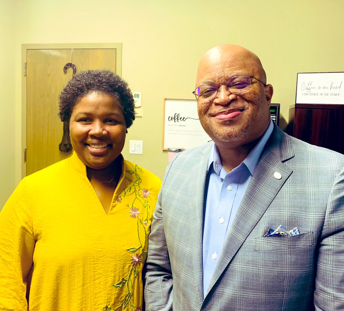 PrincipalDynami's tweet photo. Thank you CAO Cheryl Smith and Superintendent Ken Dyer for a productive day! @DoCoSchools @TheDocoSupe Congrats to new CTAE Director, Dr. Heather Corbett. @GaImprovement #AlbanyGA @DrEmilyAMassey #docoschools https://t.co/mC8rQy5gUI