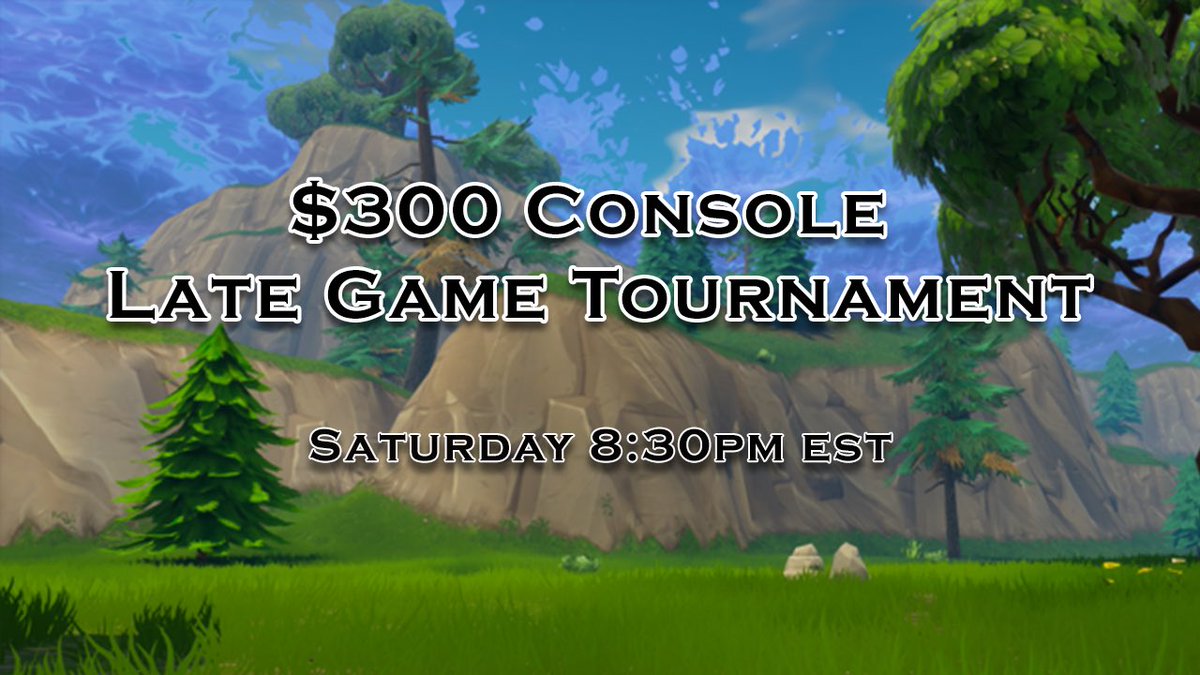 MrGrifs's tweet image. 🚨 $300 GRIFS X JANIEL LATE GAME TOURNAMENT 🚨

Opens: Saturday 8:30pm 
Heats: Sunday 3pm - 8pm
Finals: Sunday 8 - 10pm

RT + TAG YOUR TRIO BELOW for a chance to win an auto-qual finals spot! Must be following me and @Janieled in order to play, and then join our discord below ⬇️