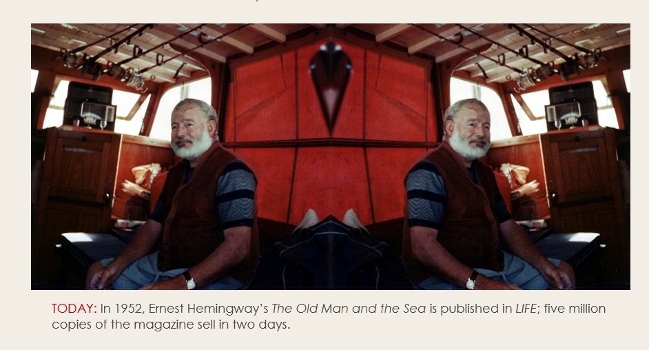 Interesting little Hemingway titbit from <a href="/lithub/">Literary Hub</a> today - five million copies!
