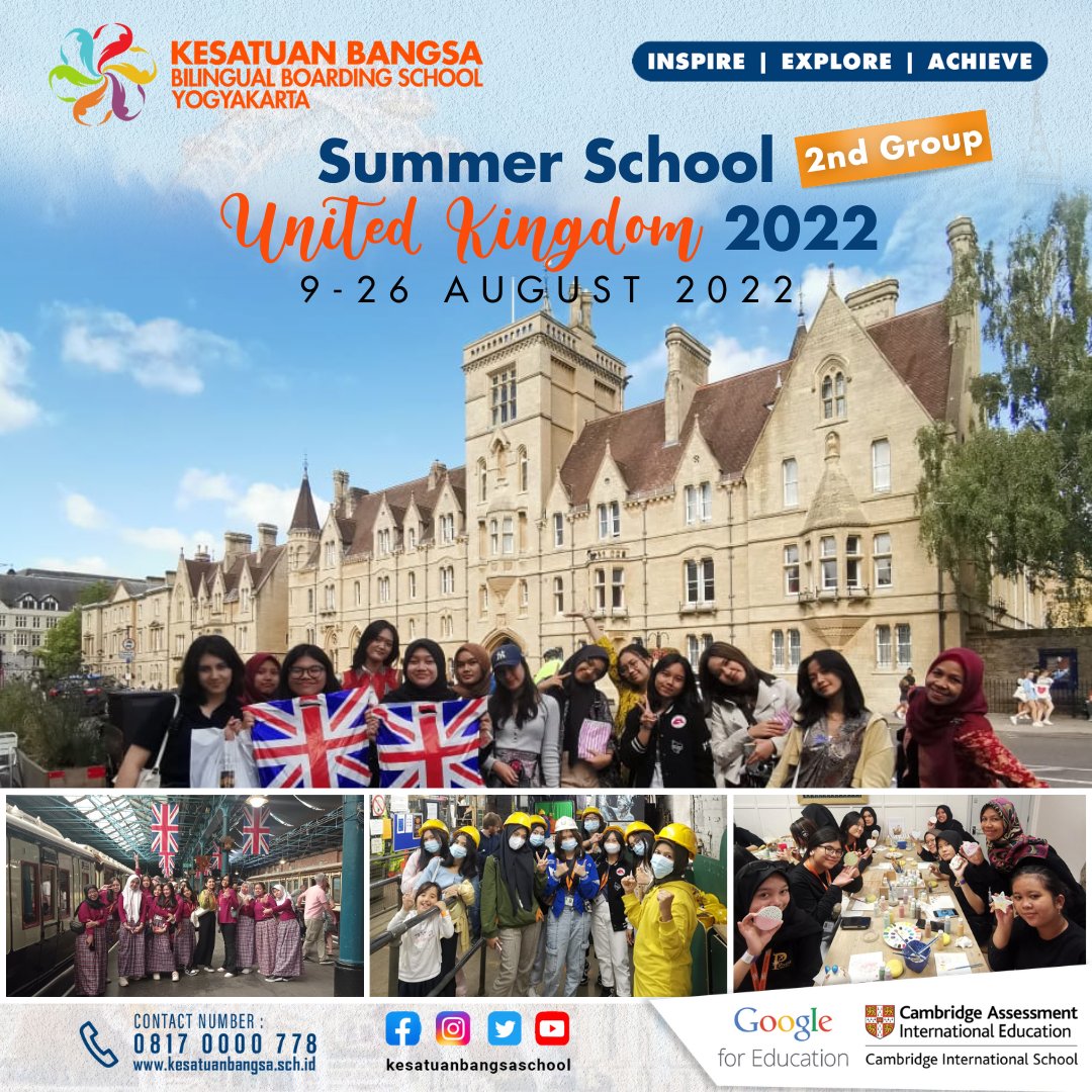 KesatuanBangsa's tweet photo. selain mengunjungi kampus-kampus ternama di wilayah Kerajaan Inggris, kegiatan paling spesialnya adalah mereka merasakan langsung bagaimana merayakan Hari Kemerdekaan Republik Indonesia Ke-77 di negara asing.

Perayaan 17 Agustus di luar negeri tentunya memiliki kesan tersendiri, https://t.co/eawdAUz0b1