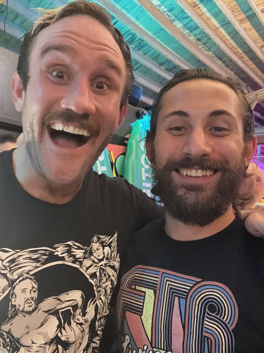 chadmikosz25's tweet image. @FreelanceWres was INCREDIBLE! 

Super pumped to meet @AllieKATCH &amp;amp; @EFFYlives tonight ❤️ I watched them wrestle for the FIRST time last year at GCW War Games. Also love to see @ColtCabana in the ring!    

@dothemovepod 

#BUSSY #DoTheMove #wrestling #WrestlingCommunity