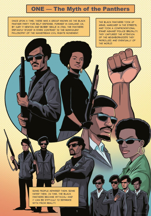 HeroesInColor00's tweet photo. The Black Panther Party: A Graphic Novel History (2021)

"A bold and fascinating graphic novel history of the revolutionary Black Panther Party".

    Story @DavidWalker1201 
    Art @marcuskwame 
 
Get it https://t.co/Bc8B76zd1I https://t.co/QojzFGqfq3