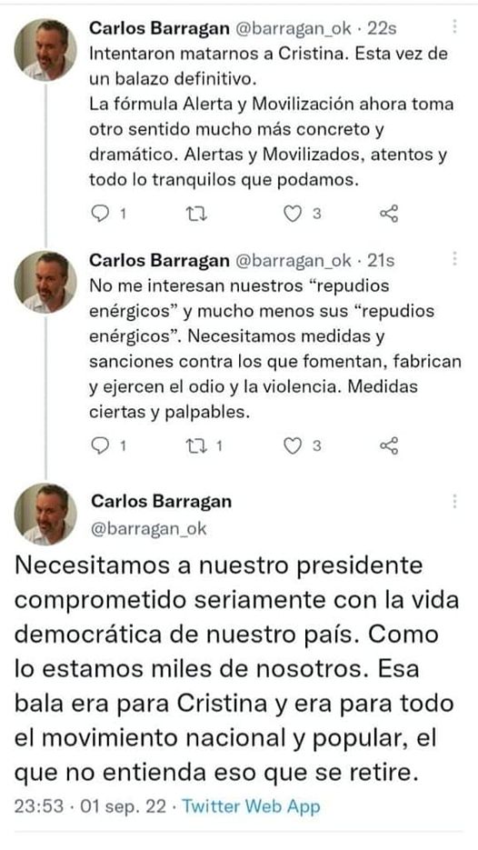 liscatania's tweet photo. #SiLaTocanACristina

#Cristinazo
#TodosConCristina 
#LarretaRepresor

👇🏽👇🏽👇🏽👇🏽 https://t.co/LjsC49fMEZ