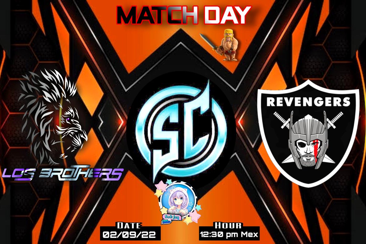 sofijey_'s tweet photo. ⚔️SOFY'S CUP ⚔️
Presenta...
Los Brothers 🆚 Revengers
#ClashofClans #sofyscup #competitivococ https://t.co/o9FWAUHM8a