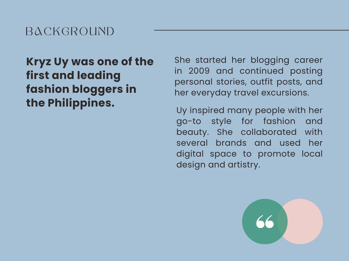 mpress_co's tweet photo. Tired of wearing a basic style? Wondering what to wear on your spontaneous galas and trips? Don't fret 'cuz Kryz Uy's got you! 😉💖

#BroadcastHistory
#influenshare
#CA3283
#2010s https://t.co/gdBXWPKEKK