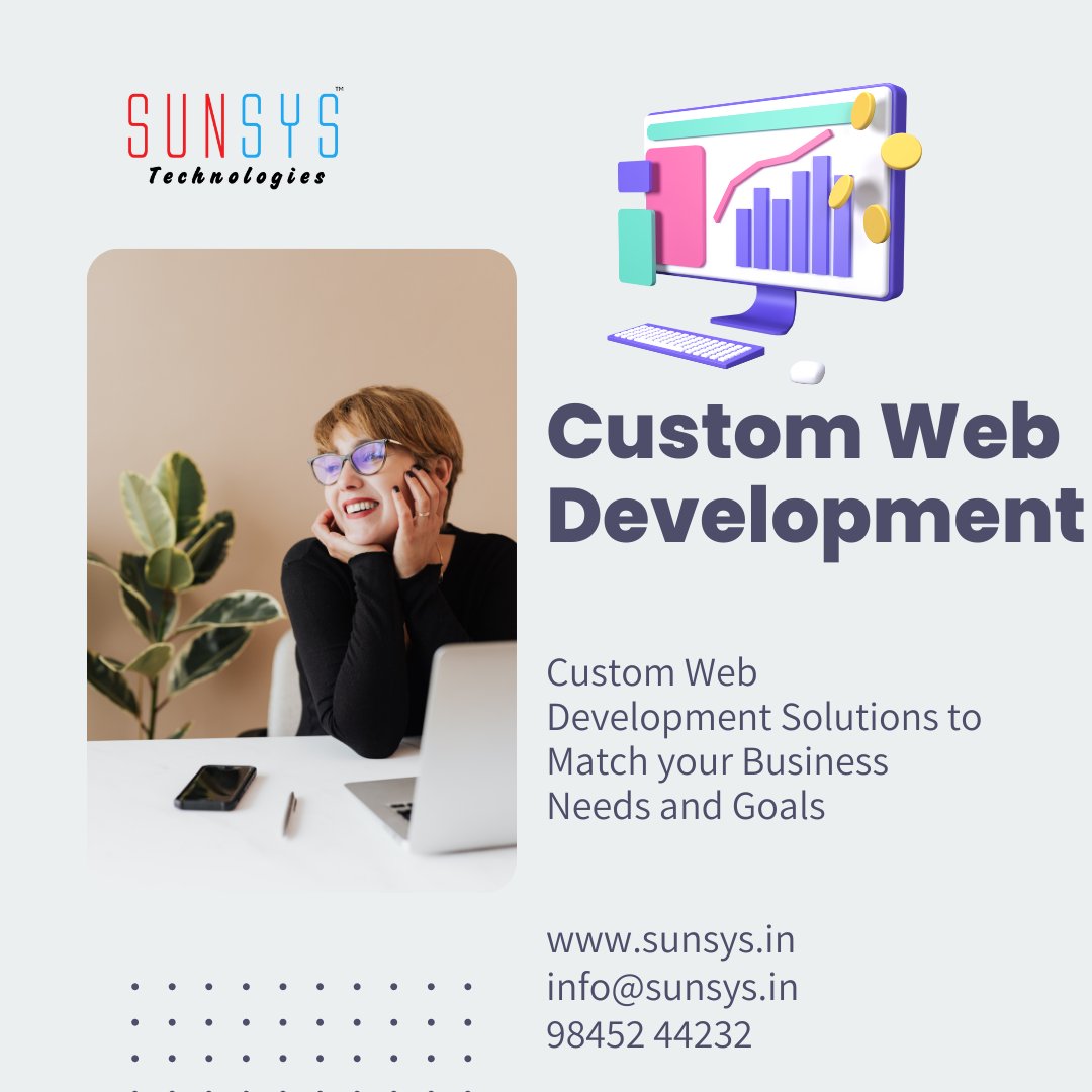 SunsysTechnolo1's tweet photo. Custom Web Development Solutions to Match your Business Needs and Goals
Continue reading? Go to the below link
https://t.co/6hXaaV4U4W
#customdevelopment
#customewebsite
#customwebsitedesign
#customwebdevelopment
#ecommercewebsite
#webhostingcompany
#wordpress
#woocommerce https://t.co/kZkwVacXEO