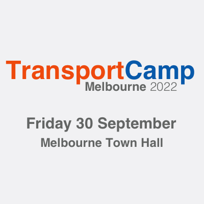 Tickets to #tcmel22 now on sale! transportcamp.city/events/2022/8/…
<a href="/Crowd_Spot/">CrowdSpot</a> <a href="/movement_place/">Movement & Place Consulting</a> <a href="/Stantec/">Stantec</a> 
#transport #planning #innovation #unconference