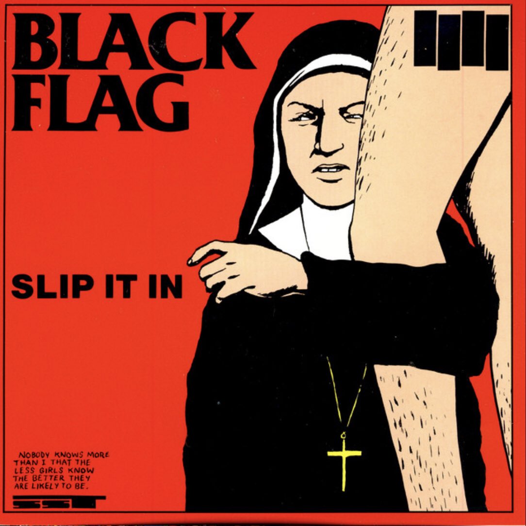 RedVermelho on Twitter "RT RawestAlbums Black Flag Slip It In (1984)"