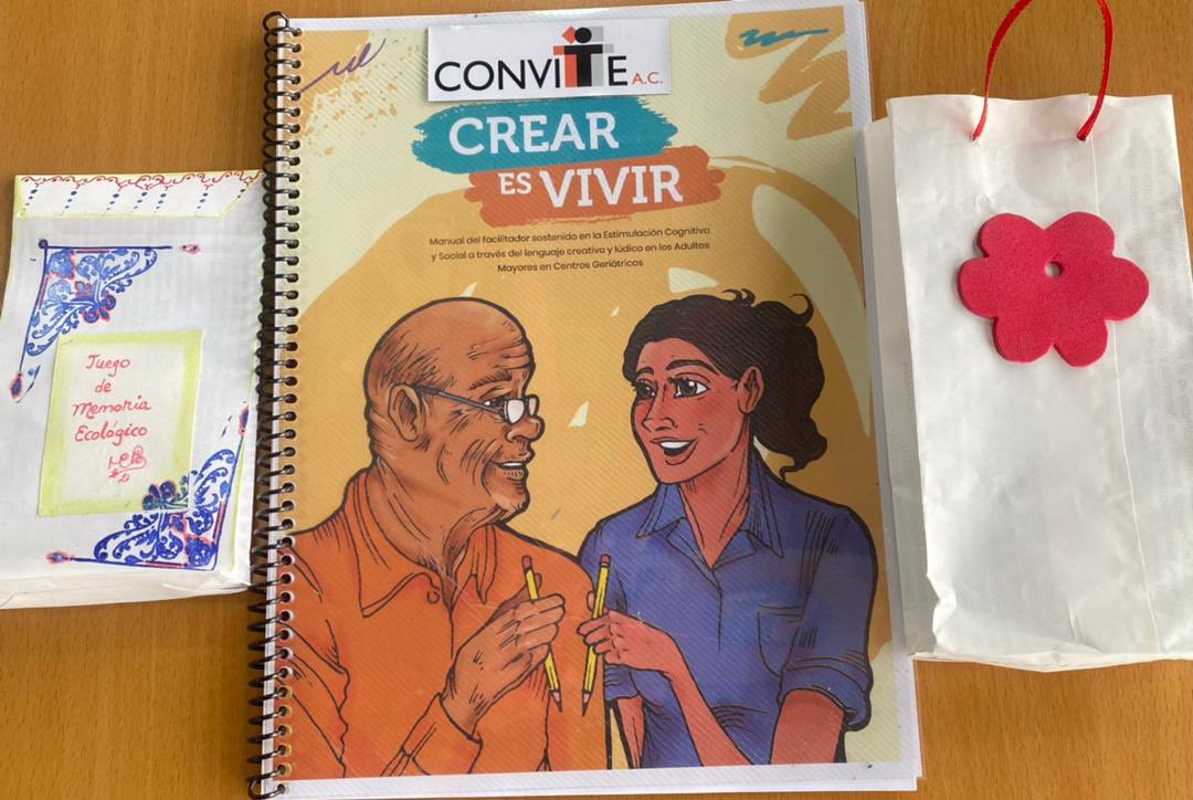 conviteac's tweet photo. Como parte de nuestro #AgeHumProject iniciativa financiada por el FHV, diseñamos manual de gimnasia cerebral dirigido a personas que residen en centros de atención de personas mayores, para que puedan promover el ejercicio de la memoria de manera amena y didáctica #SomosConvite https://t.co/PoPAnxCV9K