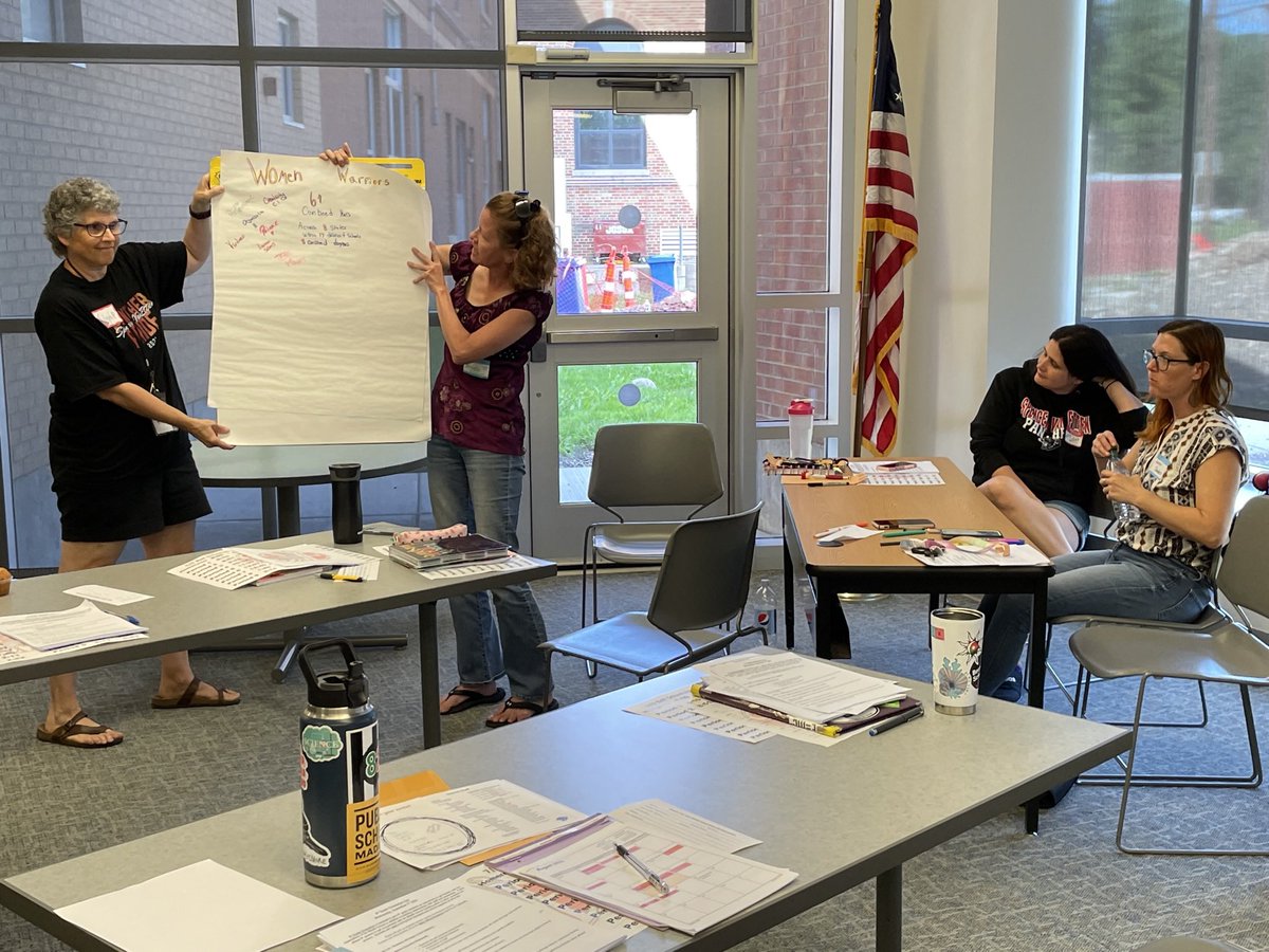SVEMSPanthers's tweet photo. MS Teachers prepping for Panthers! https://t.co/t3utV26Uqw