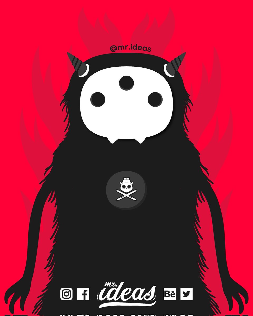 MrIdeasDG's tweet photo. #MrIdeas #BlackMonster #AdobeIllustrator #Illustrator #Ilustración #Vectores  #CharacterDesign #WacomTablet #Design #DiseñoGráficoMexicano #VectorArt #Illustration  #Designspiration #VectorIllustration #Inspiration #Designer #México #Horns #Monster  #ilustradoresmexico #monster https://t.co/AxO6gYYIhv
