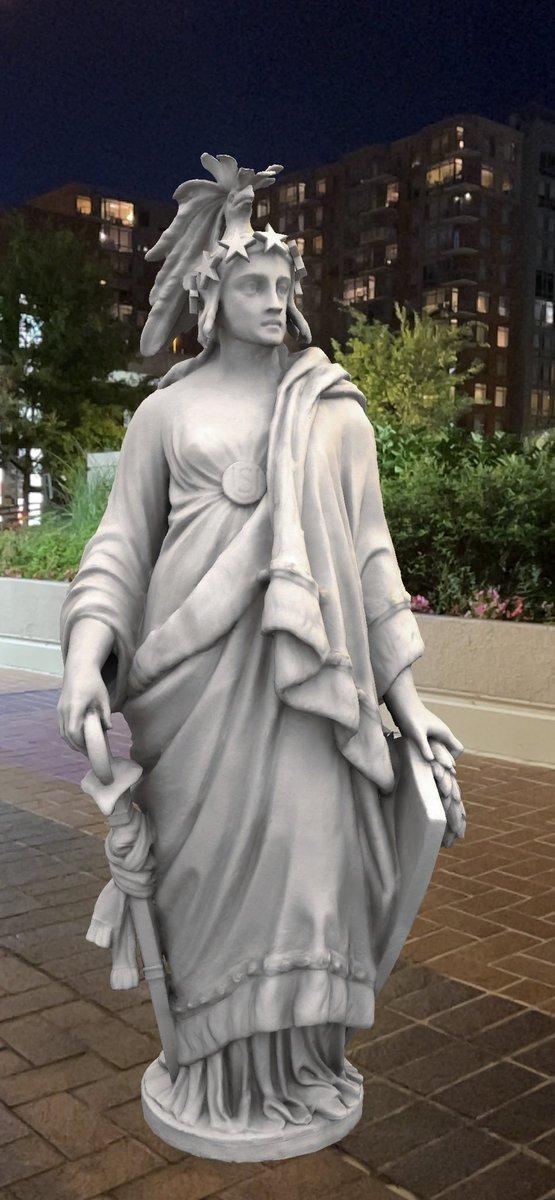 What's the plaster model of the Statue of Freedom doing out of the Capitol Visitor Center? Hope it doesn't rain.

apps.apple.com/app/apple-stor…

play.google.com/store/apps/det…