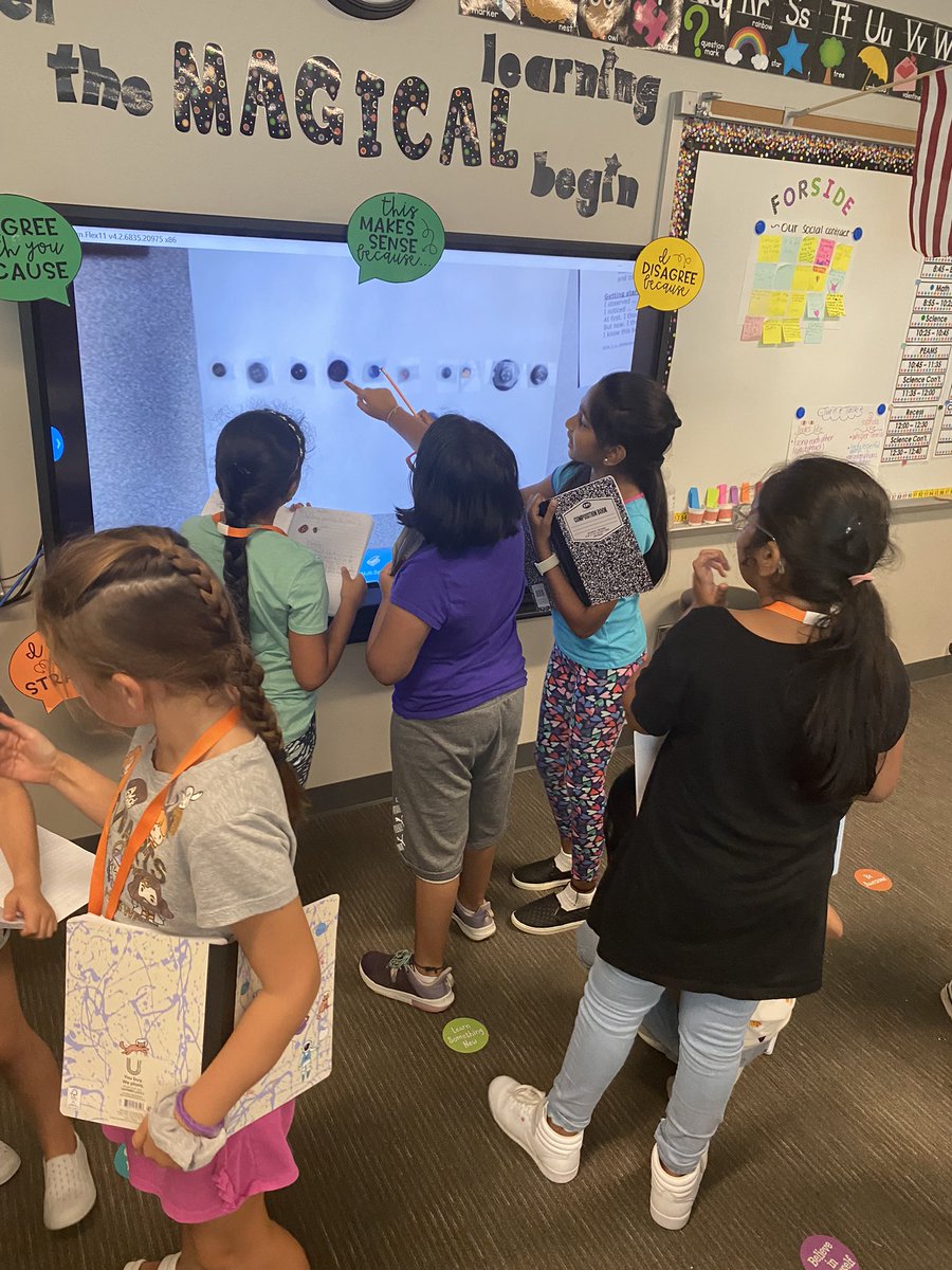 Great start to the #ExploreWells year collecting data 🥼<a href="/CFISDWells/">Wells Elementary</a>
