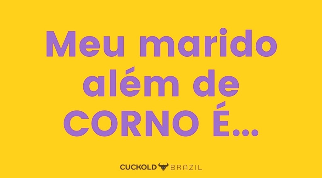 Paraíso dos CORNOS 7k on Twitter: &ldquo;Ela quer que vocês completem