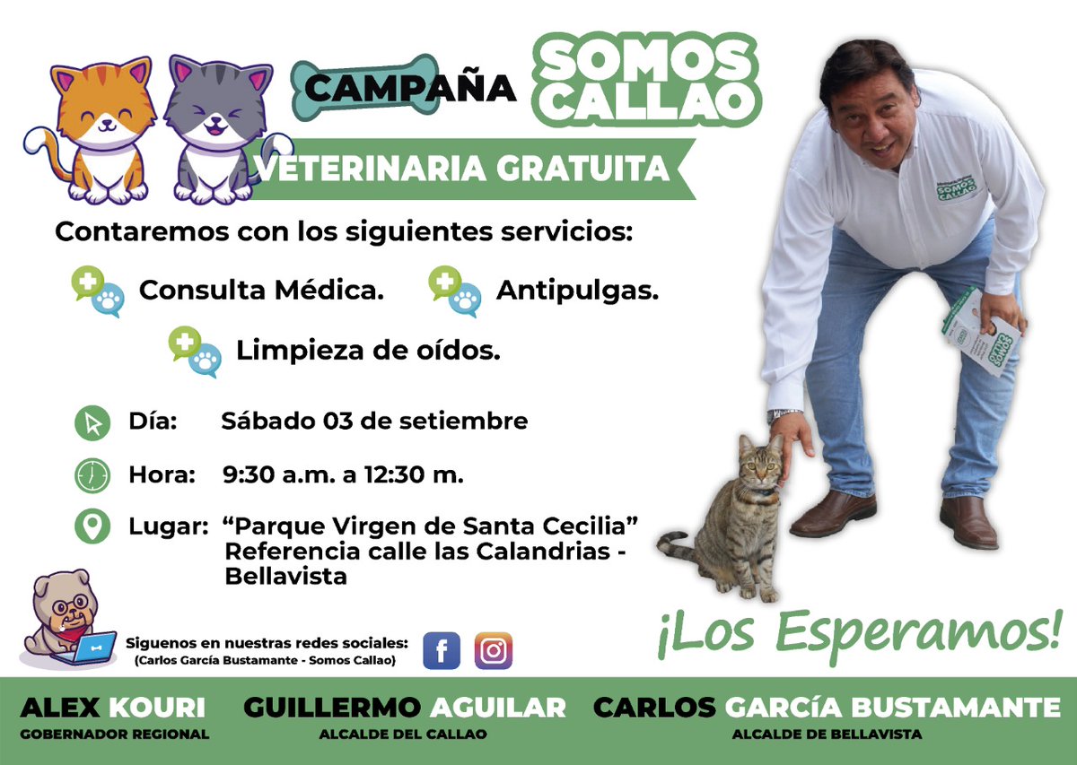 peru_callao's tweet photo. ð¢| Queridos vecinos y vecinas los esperamos este sábado desde las 9:30 a.m. en el parque de la Virgen de Santa Cecilia.
¡ðšð»ð® ðºð²ð·ðŒð¿ ðð²ð¹ð¹ð®ðð¶ððð® ð²ð ð»ðð²ððð¿ðŒ ð°ðŒðºðœð¿ðŒðºð¶ððŒ!
#SomosCallaoBellavista
#AlexKouri
#GuillermoAguilar
#CarlosGarcÃaBustamante https://t.co/eT7ZmaWAGv