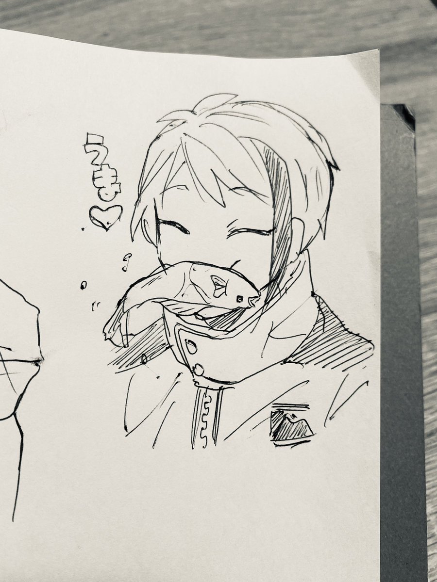 朝の一発描き
ナマ🐟 