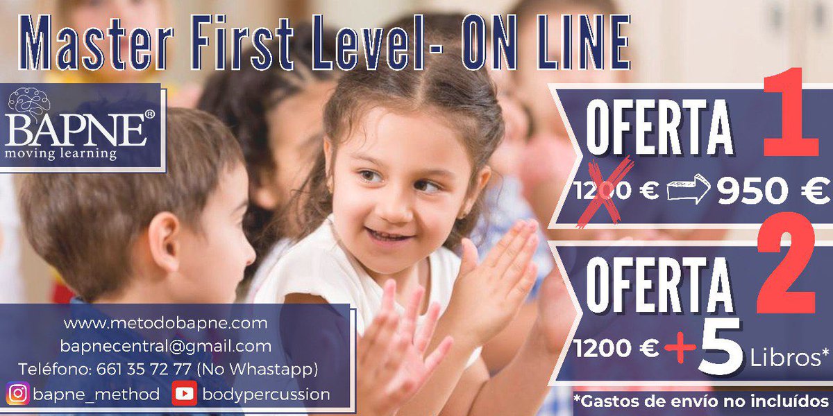 Bapneofficial's tweet photo. Bapne Máster First Level online #bapne https://t.co/xCJHwa4rzZ