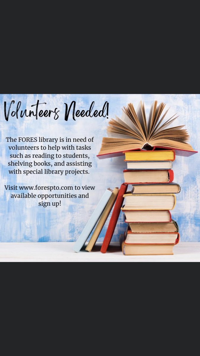 FORESLIBRARY's tweet image. Come hang out with me in the coolest library around! I love volunteers and we make it fun! 📚💕🙌🏻🎉😍