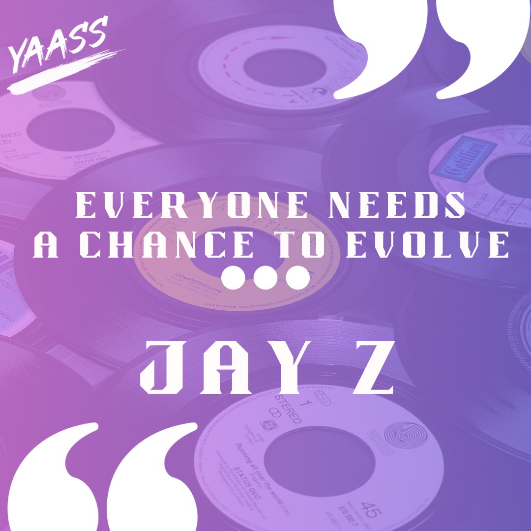 YAASS_app's tweet photo. Visionary and entrepreneur Jay Z says that you should not limit yourself. So why should you. On the YAASS app, create not only a portal of yourself, but of what you can become! #ThursdayThoughts https://t.co/HtIvvBcpuC