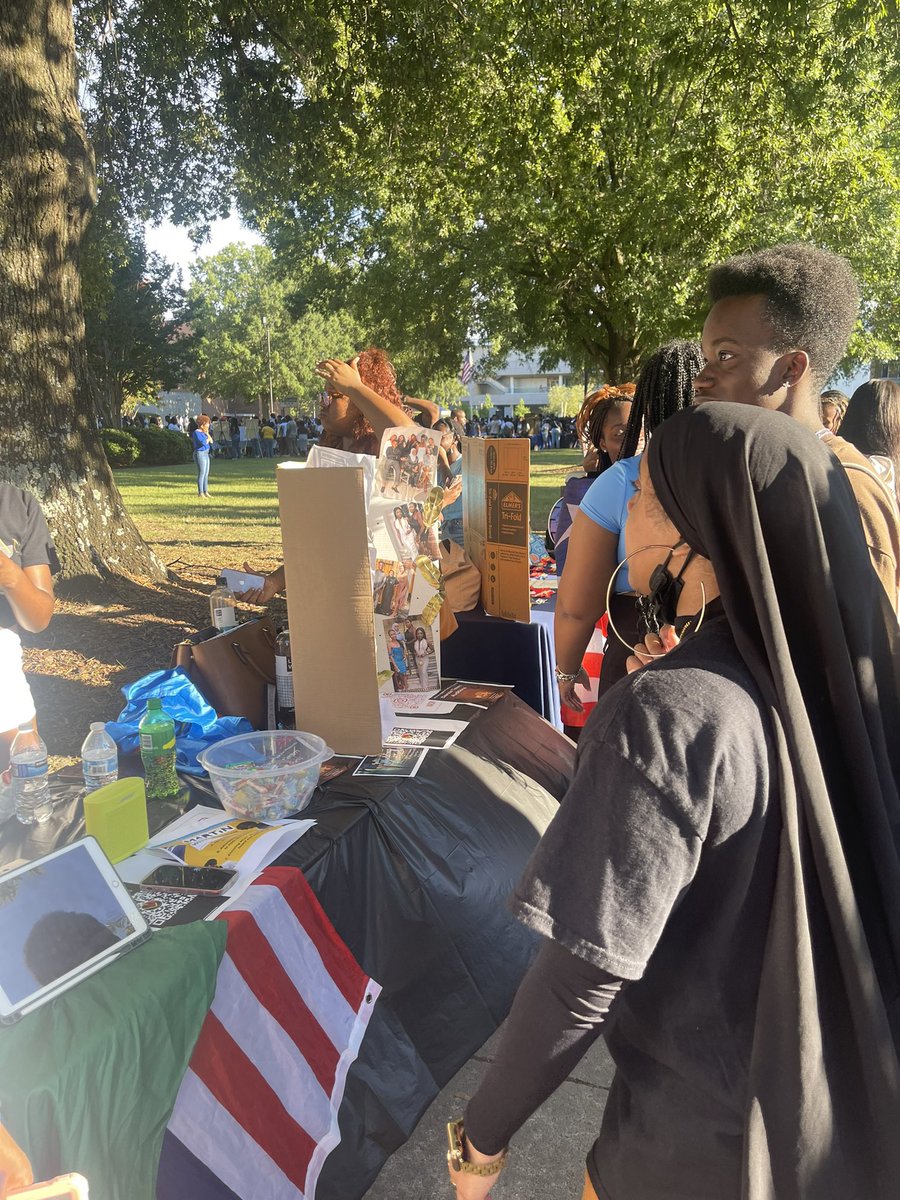 AfricanAggies's tweet photo. A big thanks to everyone who came out to Organization Fair today! We had a wonderful time and loved seeing all the new faces. Thank youuuuuuuu!!!! https://t.co/C3BeySPSQX