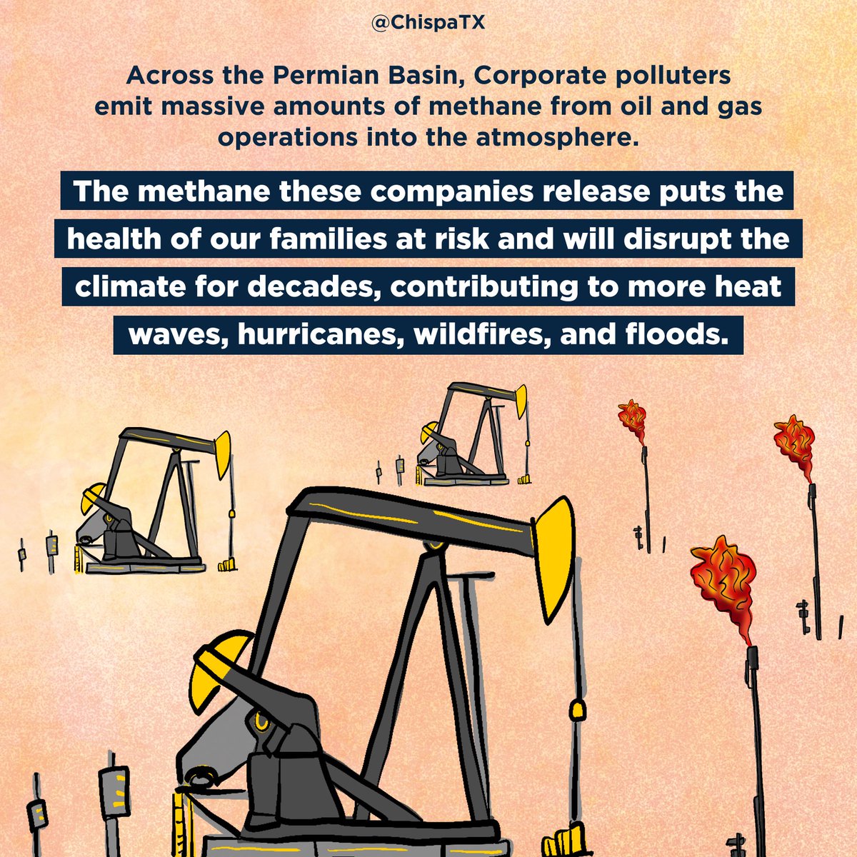 ChispaTexas's tweet photo. We should not be forced to put toxins and chemicals in our bodies without consent. Corporate pollution should be a crime!
#DontMessWithChispaTX #EnvironmentalJustice https://t.co/408w3JWTHa