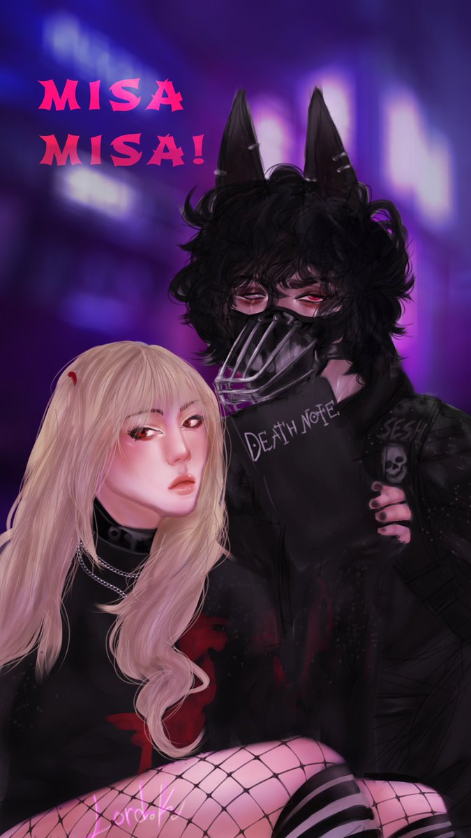 LordKarma48's tweet photo. I'm euphoric to finally finish this piece, I hope you like it. 
It occurred to me to draw Corpse with a muzzle because of the "barking" in the song, it's epic! 
||
#MISAMISA #streamMISAMISA #CORPSE #corpsefanart #corpsetwt #digitalart https://t.co/y9zMwm0GOg